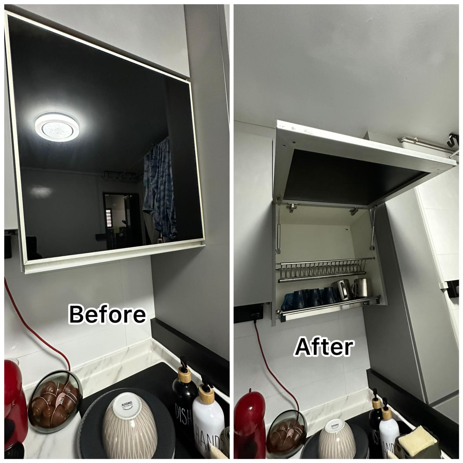 Kitchen Cabinet Repair & Installation Service in Singapore by Tasfia Engineering & Construction Pte Ltd